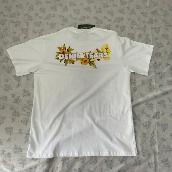 Denim Tears Crown Made of Cotton Tee - Picture 5 of 6